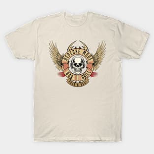 one skull and wings depeche T-Shirt